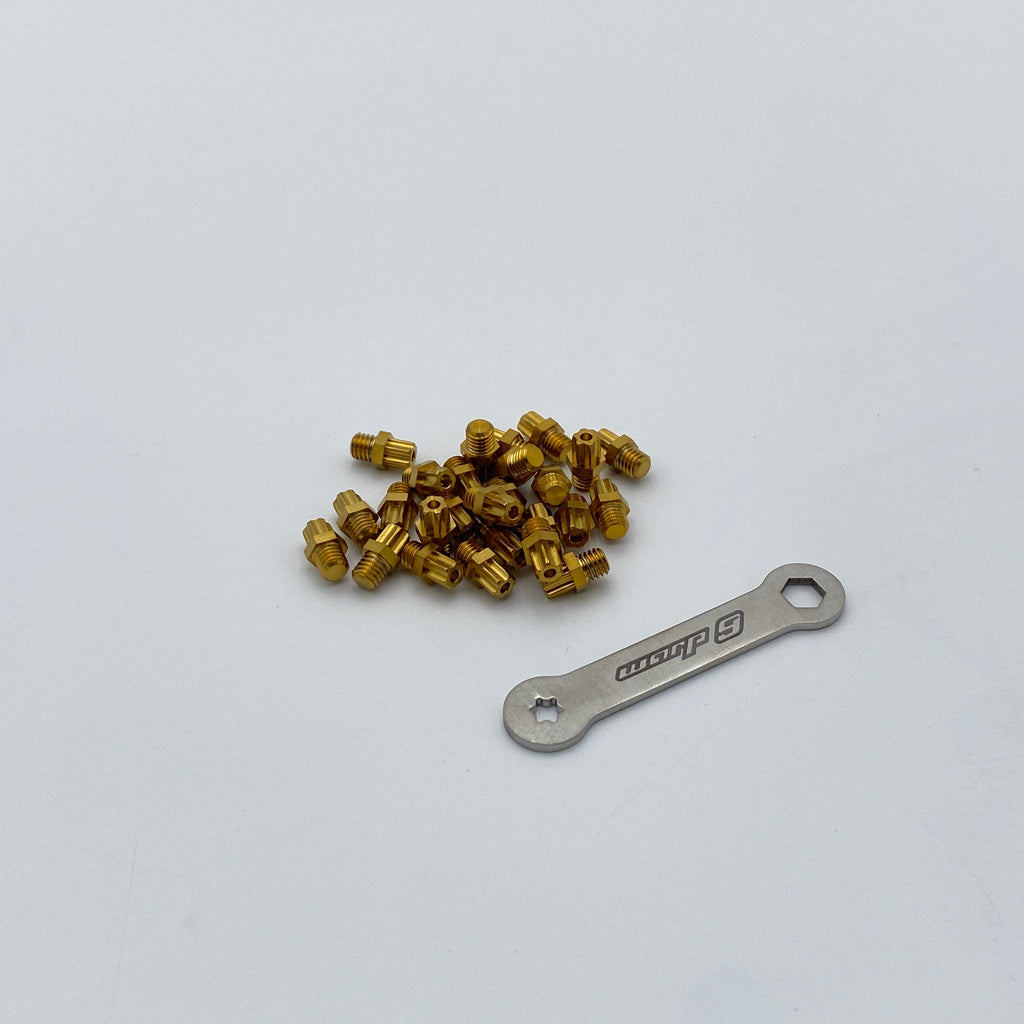 Titanium Elite Foot Peg Screws (Collective)